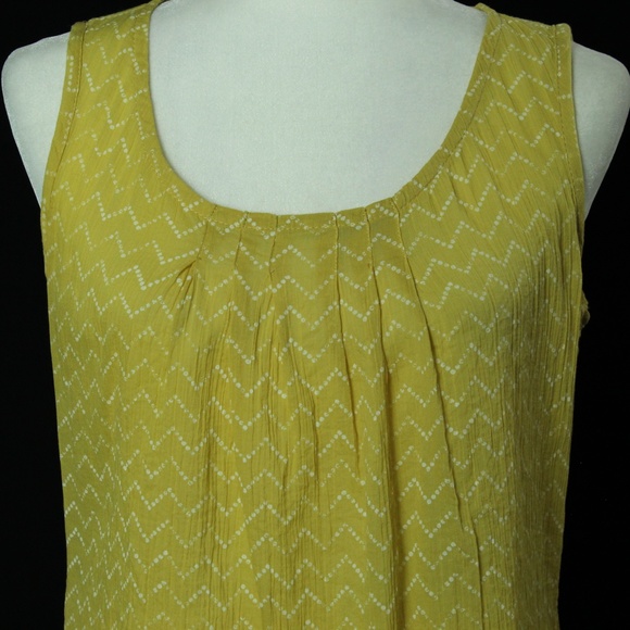 Eddie Baur | Yellow & White Tank Top | Sz S - Picture 2 of 14
